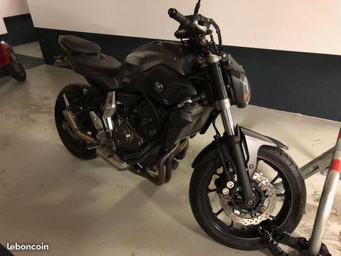 Yamaha MT-07 MT 07 ABS 2016 Matt Grey