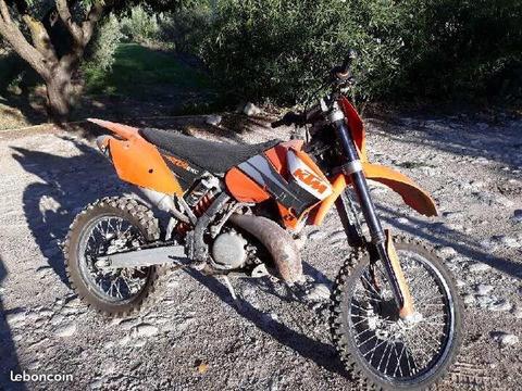 KTM 250 exc homologué