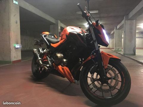 Cb 500 f honda 2016 orange a2
