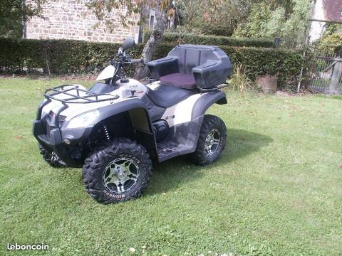 Quad kymco mxu 500 IRS 4x4 homologué 2 places