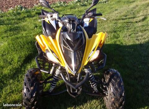 Quad Yamaha Raptor 700 R homologué