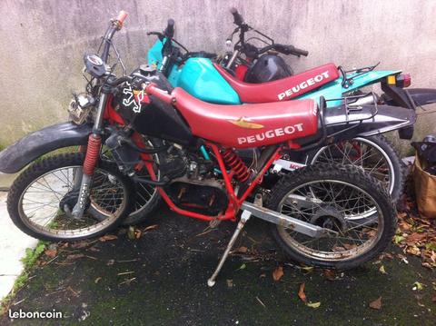 3 peugeot XP pour pieces