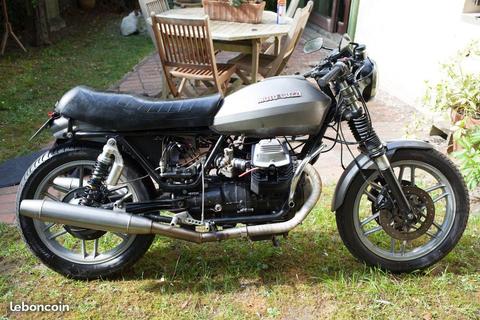 Moto Guzzi V65 1986 café racer préparé course