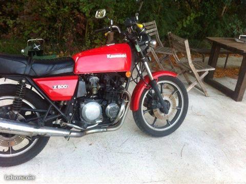 Collection kawasaki Z500 an 1980 origine Tbe