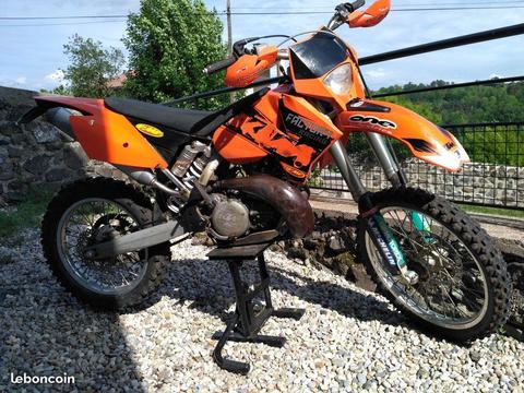 Enduro ktm 250 exc 2t 2 temps