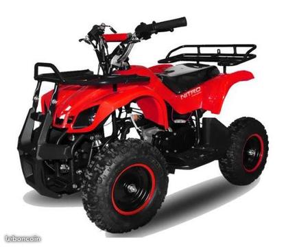 MINI QUAD 49CC AVEC Télécommande DU 3 ans 