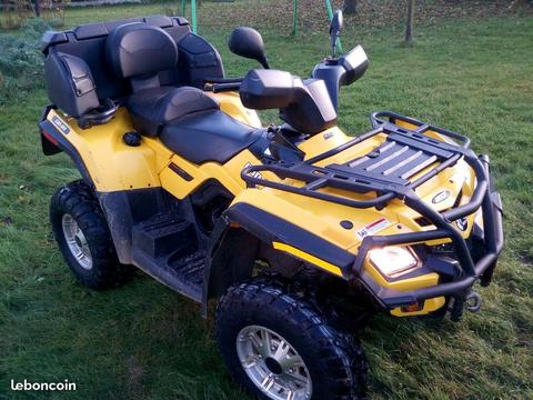 Quad CAN AM 400 XT MAX - vidangé, 4 pneus neufs