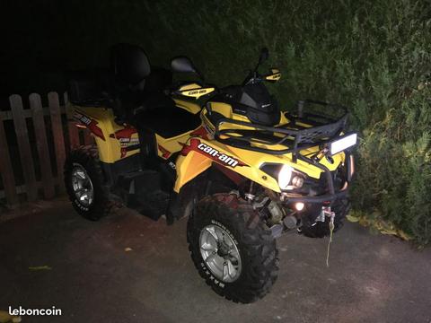 Quad CAN AM outlander 570 L max 2 places nb option