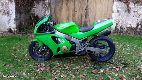 Kawasaki zx6r piste