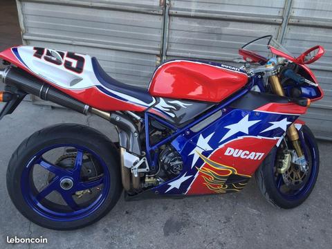 Rare Ducati 998s ben bostrom de 2002