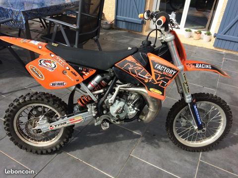 Moto cross KTM 65