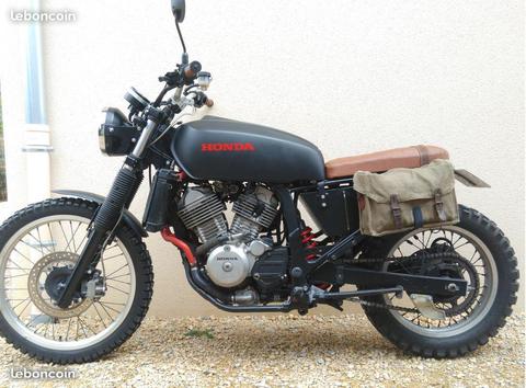 Scrambler cafe racer honda 600 transalp