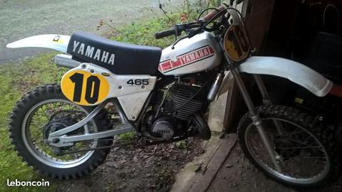 Yamaha 465 yz 1980