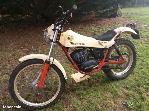 Moto de collection Montesa Cota 123 Trial