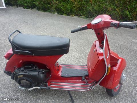 VESPA PXE 125 15000kms ELESTART DE 1991 ROUGE
