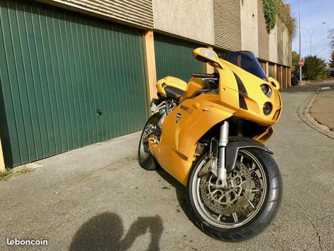 Ducati 749 biposto jaune révisée