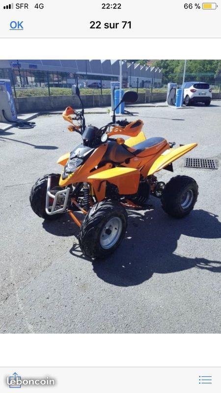 Quad 250cc homologué