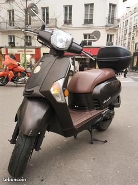 KYMCO Like 50 2T TBE 6000 km édition limitée Moka