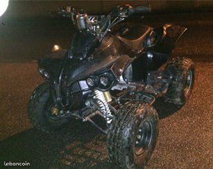 Quad 125cm3 en bon état très peu servi de 2015