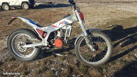Moto trial beta 250 gara