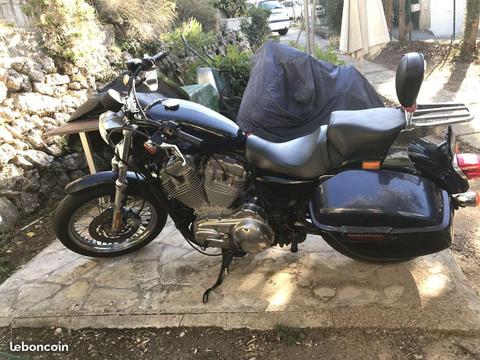 Harley sportster super low 883 de 2008 avec 9000km