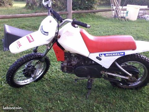 Moto yamaha piwi 80