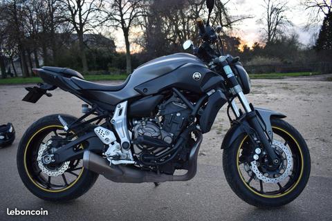 Yamaha - mt07 - abs - a2 - mt 07