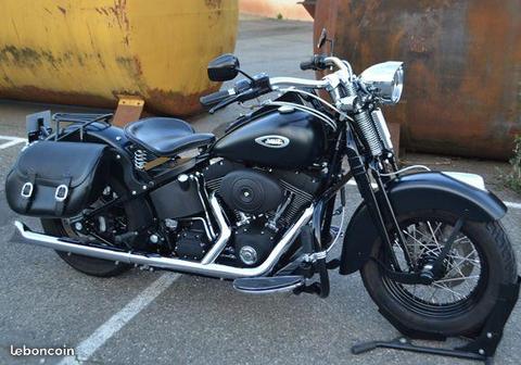 Harley Davidson Springer 06 black denim 4221kms