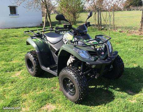 Kymco mxu 300 us green 2015