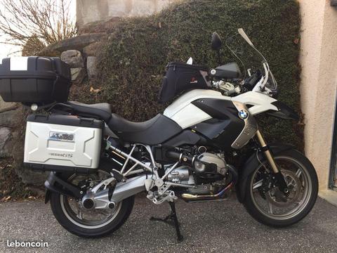 BMW R1200GS Blanc Alpin