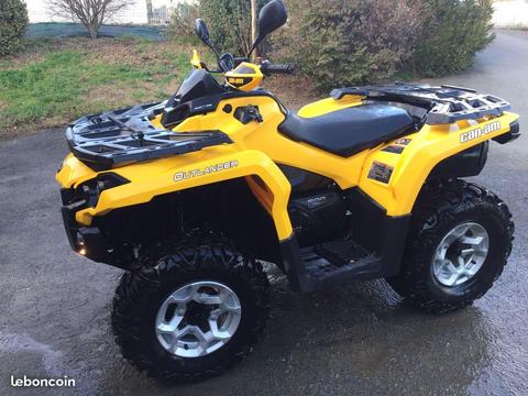 Quad can am outlander 500 dps