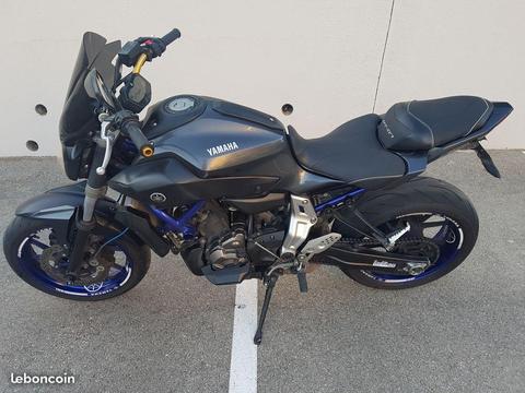 MT-07 2014 Race Blue Full 75CH Toute Equipée