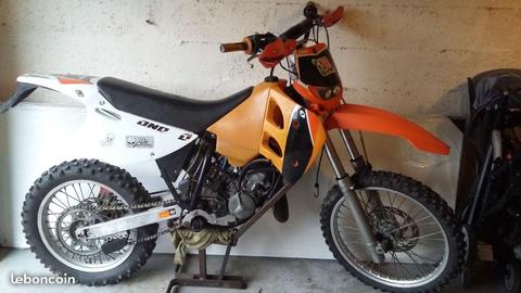 125 ktm gs exc - 2 temps - homologuee route
