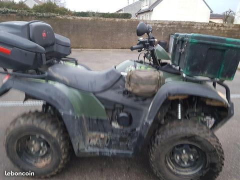 Quad kymco mxu 500 green line