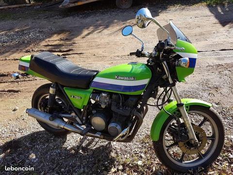 Kawasaki Z750 de collection