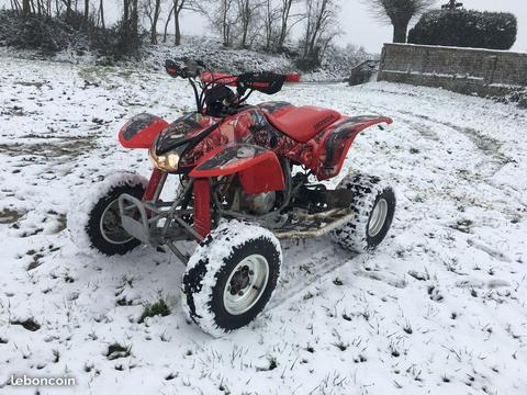 Quad honda 400 trx (us) + remorque (ech poss)