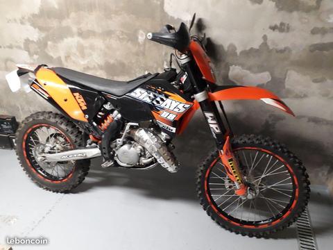 Ktm 125 exc 2008 moto enduro
