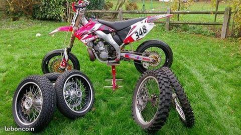 Honda Cr 250 Supermotard urgent, doit vite partire
