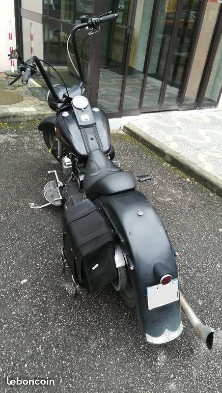Fat Boy Noir 1450 Harley Davidson