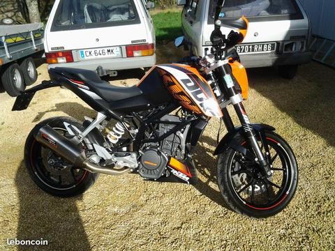 Moto 125 ktm duke