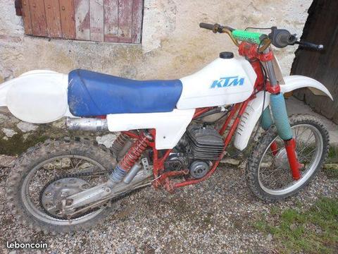Moto Cross KTM 125