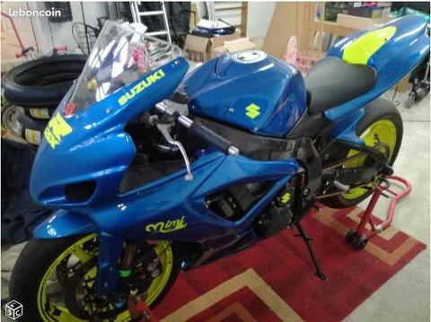 Suzuki 750 gsxr piste