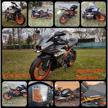 KTM RC 125 comme neuve