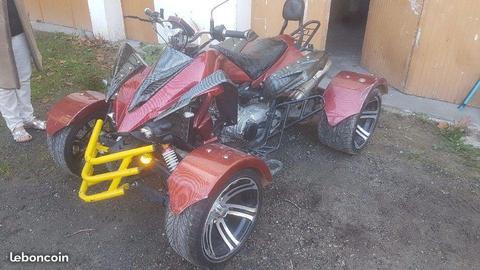 Quad 250 auto homologué route