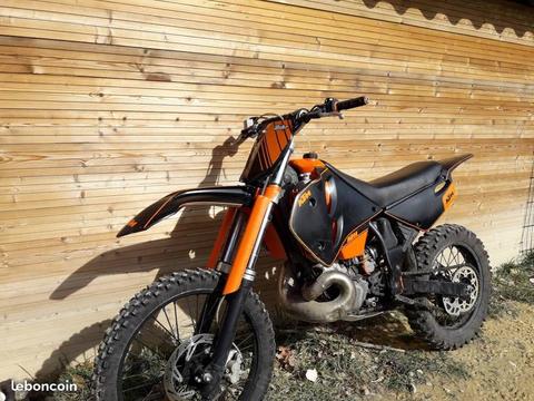 enduro KTM 250 EXC homologué