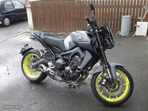 mt09 abs euro4 de novembre 2017 full options