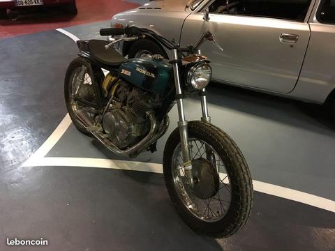 Yamaha CS 400 dirt track cafe racer scrambler