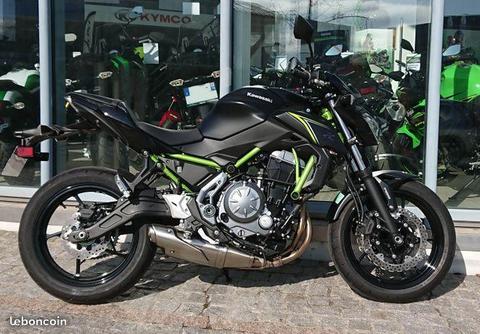 Kawasaki Z650 ABS A2 noir 10/2017 225km à