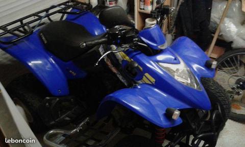 Echange quad contre 125
