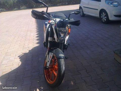 Ktm 390 Duke A2 bridée, moto neuve